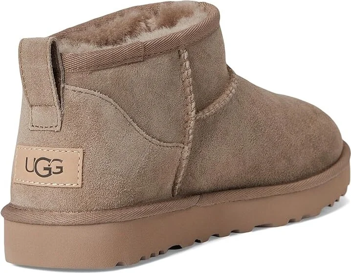UGG Classic Ultra Mini Women's Shoes Caribou : 11 B - Medium, Sheepskin - Image 4