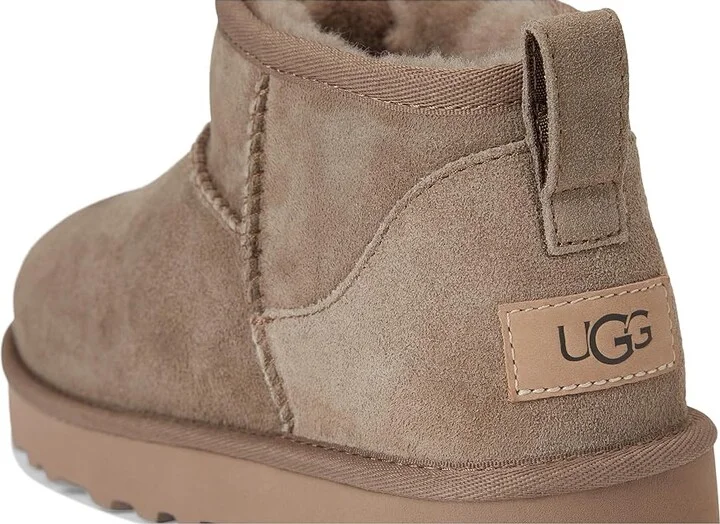 UGG Classic Ultra Mini Women's Shoes Caribou : 11 B - Medium, Sheepskin - Image 7