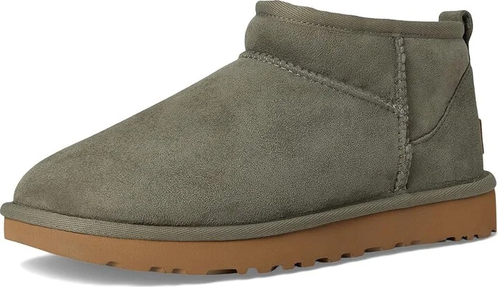 UGG Classic Ultra Mini Women's Shoes Moss Green/Amphora : 8 B - Medium, Sheepskin - Image 5