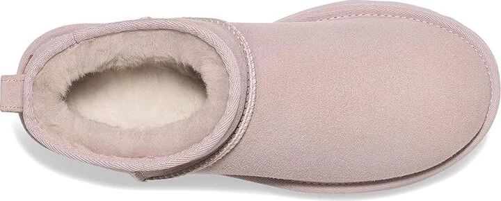UGG Classic Ultra Mini Women's Shoes Pale Smoke : 8 B - Medium, Sheepskin - Image 2