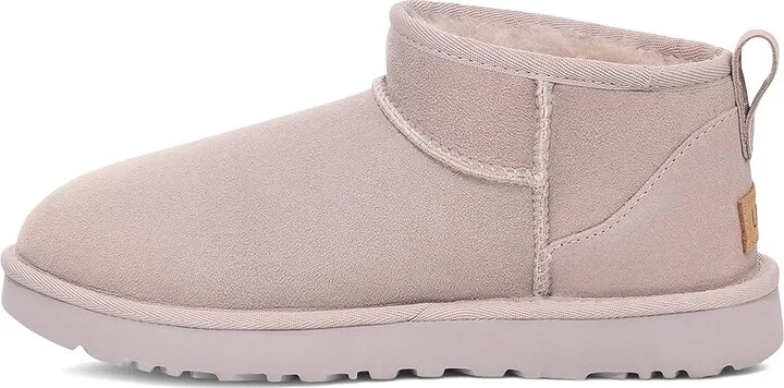 UGG Classic Ultra Mini Women's Shoes Pale Smoke : 8 B - Medium, Sheepskin - Image 5
