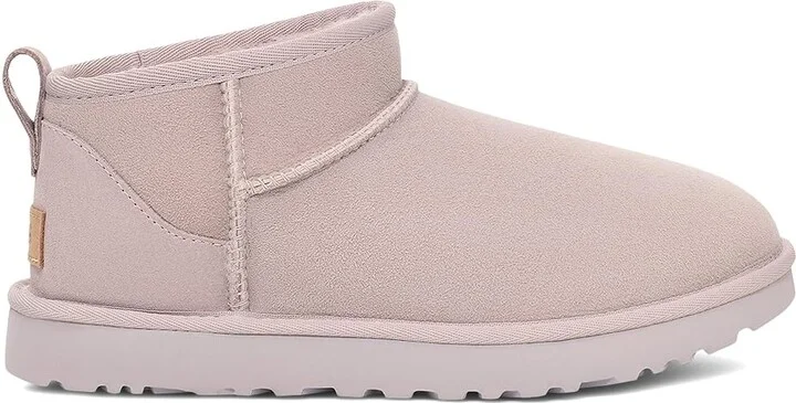 UGG Classic Ultra Mini Women's Shoes Pale Smoke : 8 B - Medium, Sheepskin - Image 6