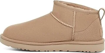UGG Classic Ultra Mini Women's Shoes Sand : 7 B - Medium, Sheepskin - Image 5