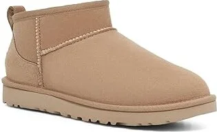 UGG Classic Ultra Mini Women's Shoes Sand : 7 B - Medium, Sheepskin