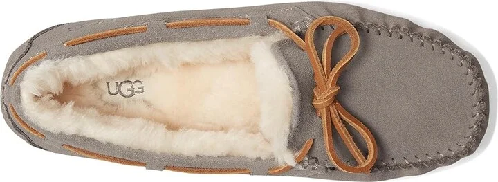 UGG Dakota Women's Moccasin Shoes Pewter II : 5 B - Medium, Suede - Image 2