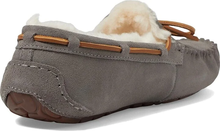 UGG Dakota Women's Moccasin Shoes Pewter II : 5 B - Medium, Suede - Image 4