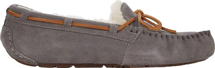 UGG Dakota Women's Moccasin Shoes Pewter II : 5 B - Medium, Suede - Image 7