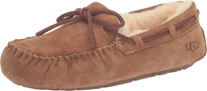 UGG Dakota Women's Moccasin Shoes Pewter II : 5 B - Medium, Suede - Image 8