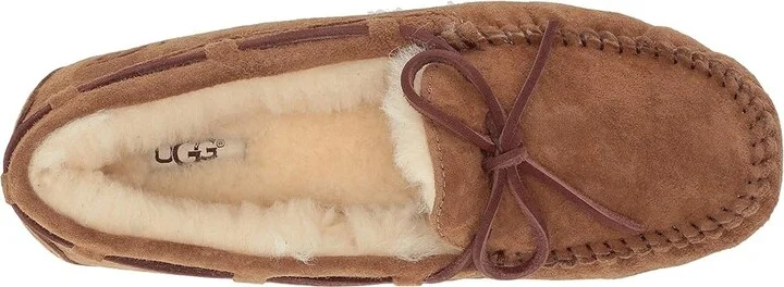 UGG Dakota Women's Moccasin Shoes Pewter II : 5 B - Medium, Suede - Image 9