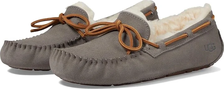 UGG Dakota Women's Moccasin Shoes Pewter II : 5 B - Medium, Suede