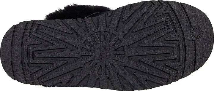 UGG Disquette Women's Shoes Black : 5 B - Medium, Leather/Suede - Image 3