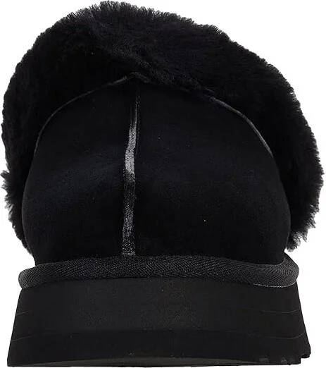 UGG Disquette Women's Shoes Black : 5 B - Medium, Leather/Suede - Image 5