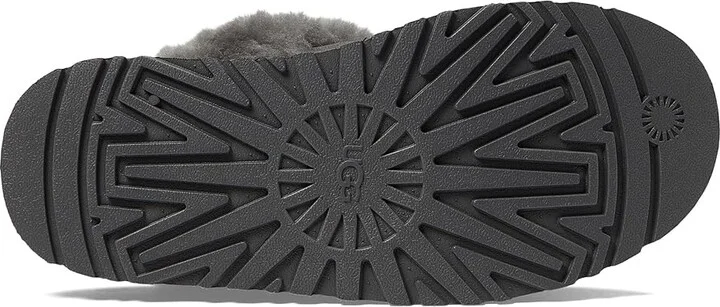 UGG Disquette Women's Shoes Charcoal : 5 B - Medium, Leather/Suede - Image 3