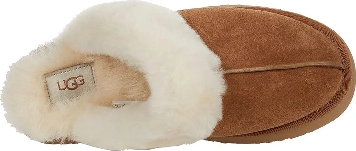 UGG Disquette Women's Shoes Chestnut : 9 B - Medium, Leather/Suede - Image 2