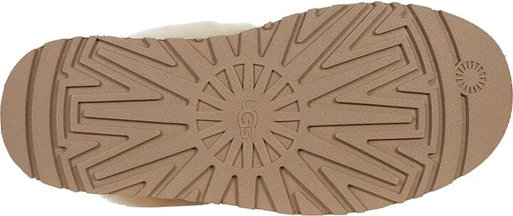 UGG Disquette Women's Shoes Chestnut : 9 B - Medium, Leather/Suede - Image 3