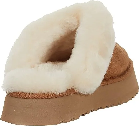 UGG Disquette Women's Shoes Chestnut : 9 B - Medium, Leather/Suede - Image 4