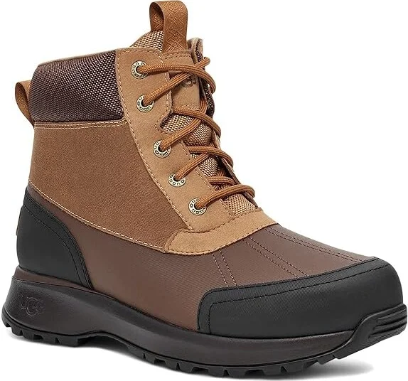 UGG Emmett Duck Boot Men's Shoes Chestnut : 7 D - Medium