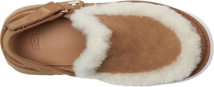 UGG Esmee Clogs Women's Shoes Chestnut : 5 B - Medium, Suede - Image 2
