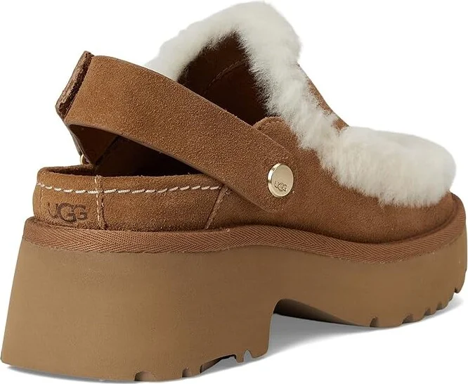 UGG Esmee Clogs Women's Shoes Chestnut : 5 B - Medium, Suede - Image 4