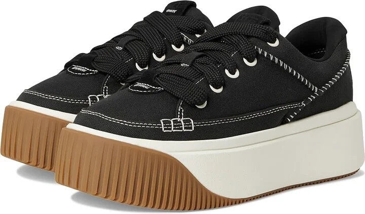 UGG EZ-Duzzit Essential Lace Up Women's Shoes Black : 6.5 B - Medium, Canvas/Rubber