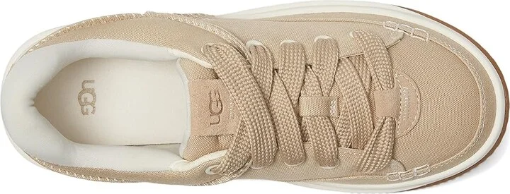 UGG EZ-Duzzit Essential Lace Up Women's Shoes Mustard Seed : 6.5 B - Medium, Canvas/Rubber - Image 2