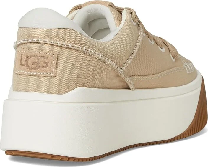 UGG EZ-Duzzit Essential Lace Up Women's Shoes Mustard Seed : 6.5 B - Medium, Canvas/Rubber - Image 4