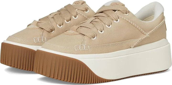 UGG EZ-Duzzit Essential Lace Up Women's Shoes Mustard Seed : 6.5 B - Medium, Canvas/Rubber
