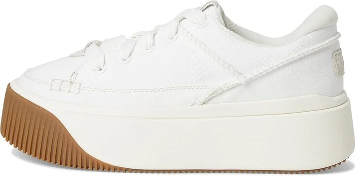 UGG EZ-Duzzit Essential Lace Up Women's Shoes White : 5 B - Medium, Canvas/Rubber - Image 6