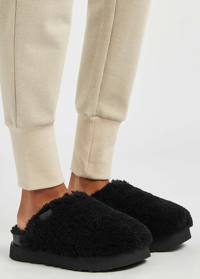 Ugg Fuzz Sugar Cream Wool-blend Slippers - Image 9