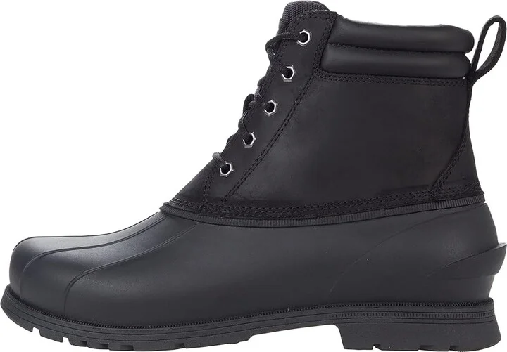UGG Gatson Mid Men's Shoes Black : 11.5 D - Medium, Leather - Image 6