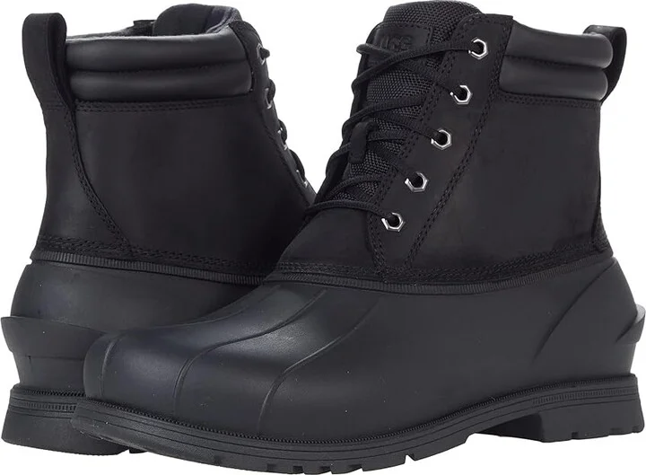 UGG Gatson Mid Men's Shoes Black : 11.5 D - Medium, Leather