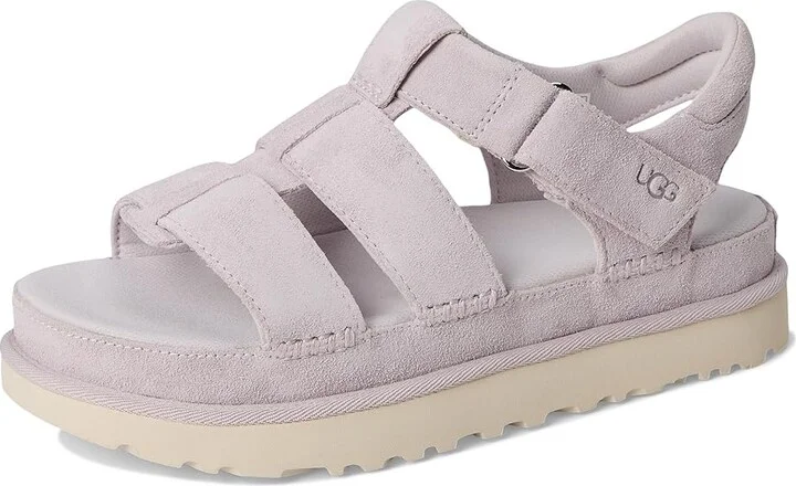 UGG Godenstar Strap Women's Shoes Bay Fog : 12 B - Medium, Suede - Image 5