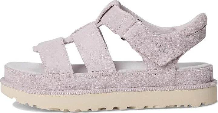 UGG Godenstar Strap Women's Shoes Bay Fog : 12 B - Medium, Suede - Image 6
