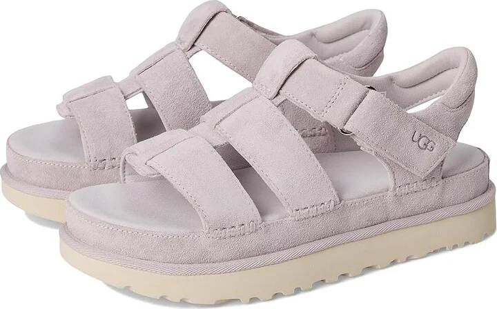 UGG Godenstar Strap Women's Shoes Bay Fog : 12 B - Medium, Suede
