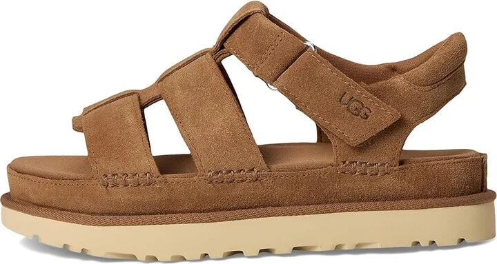 UGG Godenstar Strap Women's Shoes Chestnut : 8 B - Medium, Suede - Image 6