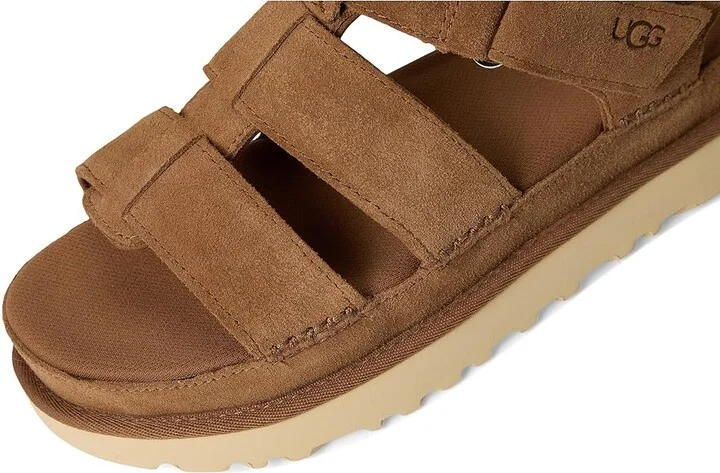 UGG Godenstar Strap Women's Shoes Chestnut : 8 B - Medium, Suede - Image 7