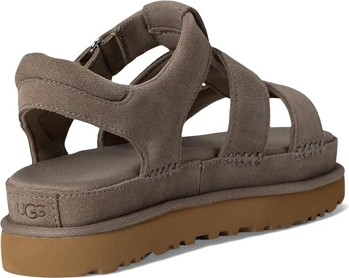 UGG Godenstar Strap Women's Shoes Smoke Plume : 6.5 B - Medium, Suede - Image 4