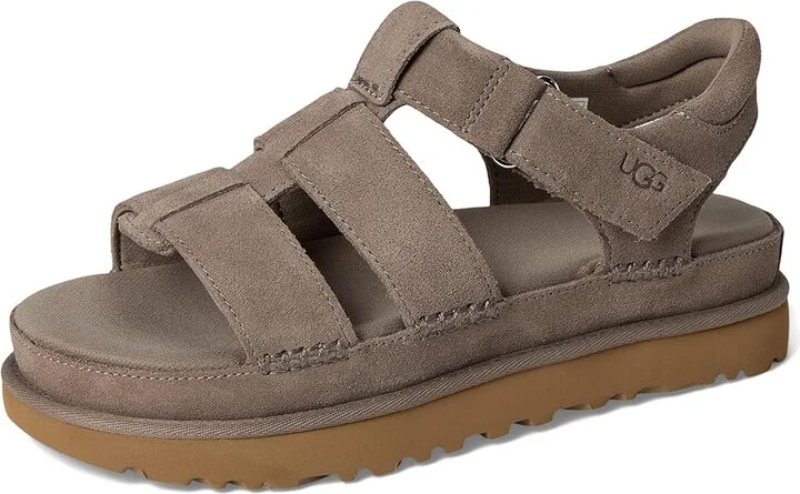 UGG Godenstar Strap Women's Shoes Smoke Plume : 6.5 B - Medium, Suede - Image 5