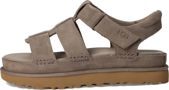 UGG Godenstar Strap Women's Shoes Smoke Plume : 6.5 B - Medium, Suede - Image 6