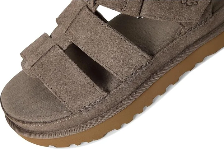 UGG Godenstar Strap Women's Shoes Smoke Plume : 6.5 B - Medium, Suede - Image 7