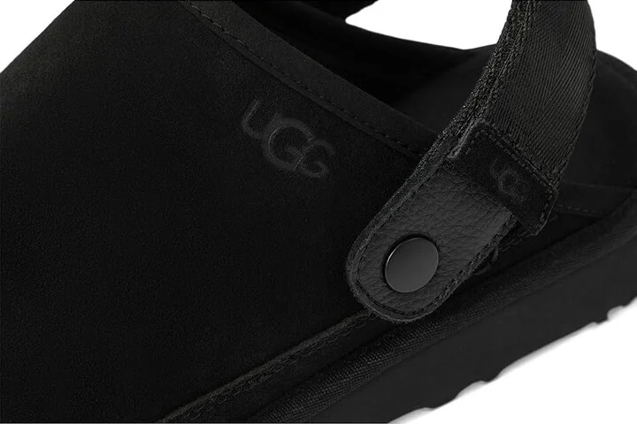 UGG Goldencoast Clog II Men's Lace-up Boots Black : 11 D - Medium, Suede - Image 7
