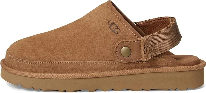 UGG Goldencoast Clog II Men's Lace-up Boots Chestnut : 14 D - Medium, Suede - Image 6