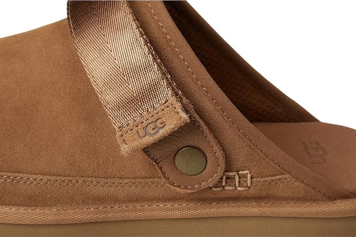 UGG Goldencoast Clog II Men's Lace-up Boots Chestnut : 14 D - Medium, Suede - Image 7