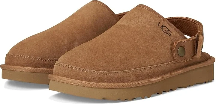 UGG Goldencoast Clog II Men's Lace-up Boots Chestnut : 14 D - Medium, Suede