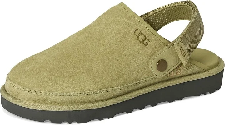 UGG Goldencoast Clog II Men's Lace-up Boots Muted Brass/ Magnolia Leaf : 15 D - Medium, Suede - Image 5