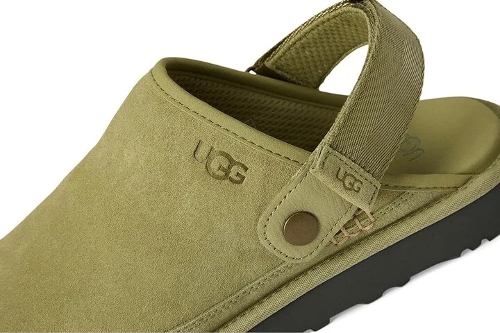 UGG Goldencoast Clog II Men's Lace-up Boots Muted Brass/ Magnolia Leaf : 15 D - Medium, Suede - Image 7