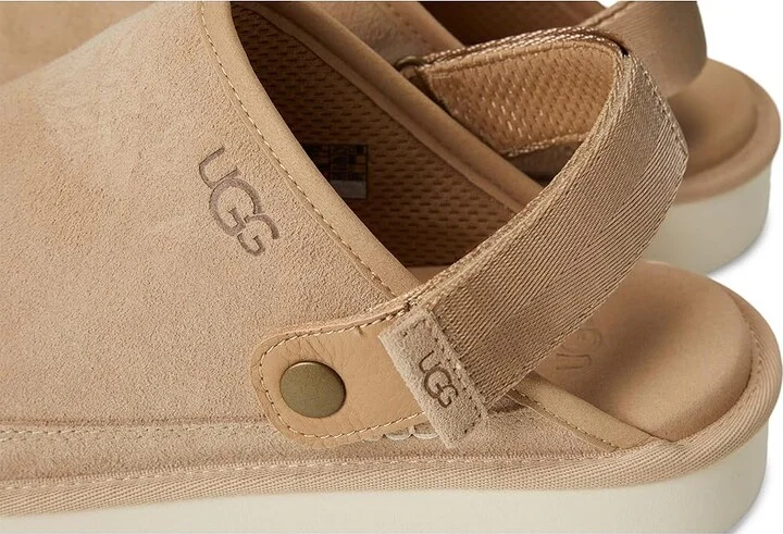UGG Goldencoast Clog II Men's Lace-up Boots Sand : 13 D - Medium, Suede - Image 7