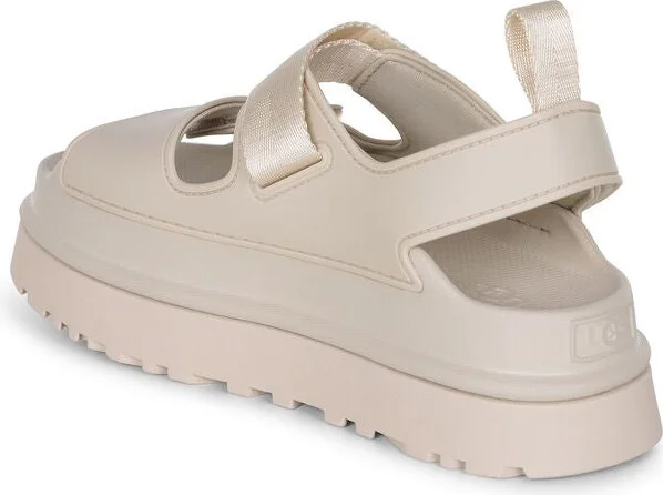 UGG 'Goldenglow' Beige Rubber Sandals - Image 7