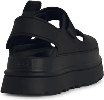 UGG 'Goldenglow' Black Rubber Sandals - Image 3