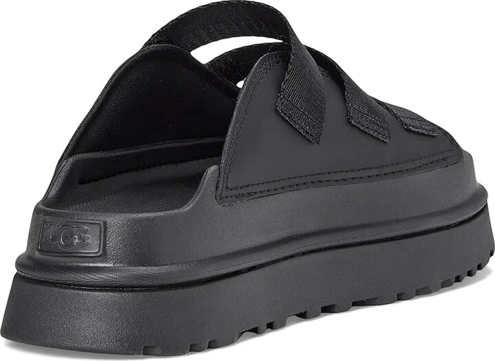 UGG Goldenglow Slide Women's Sandals Black : 10 B - Medium, Synthetic/Textile - Image 4